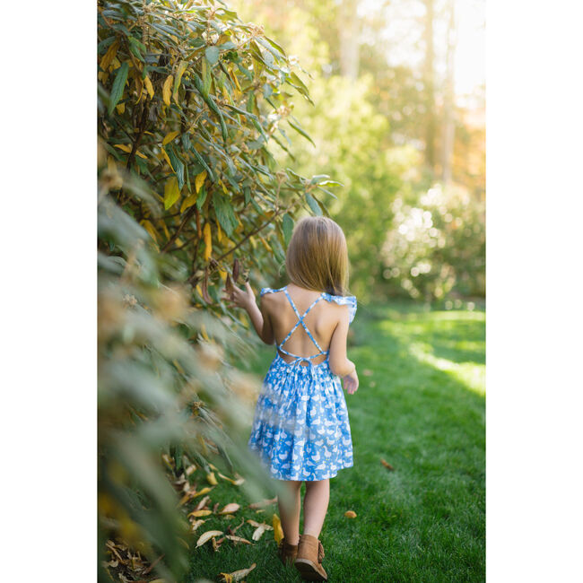 Ruffle Sleeve Dress, Ducks