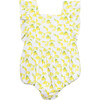 Bubble Romper, Lemons - Rompers - 1 - thumbnail