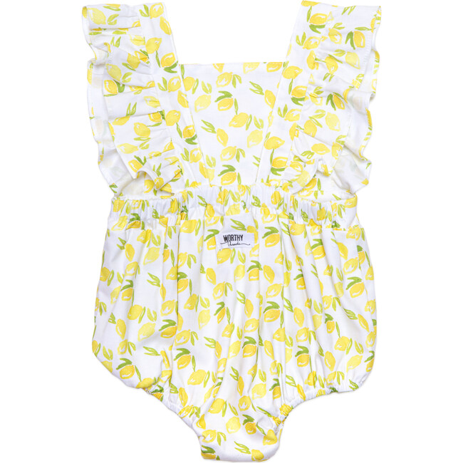 Bubble Romper, Lemons - Rompers - 2