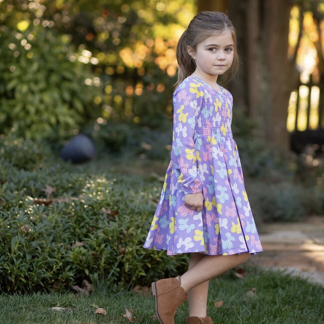 Ruched Dress in Balloon Animals - Dresses - 3