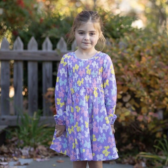 Ruched Dress in Balloon Animals - Dresses - 5