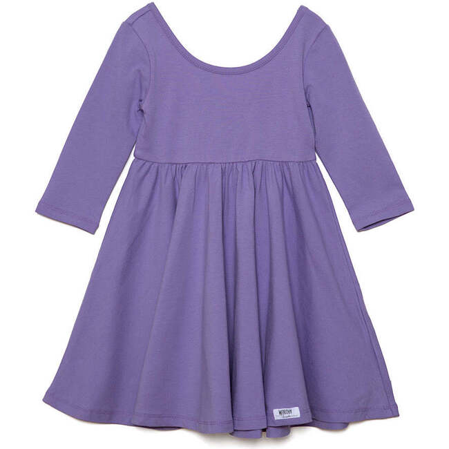 Twirly Dress in Purple