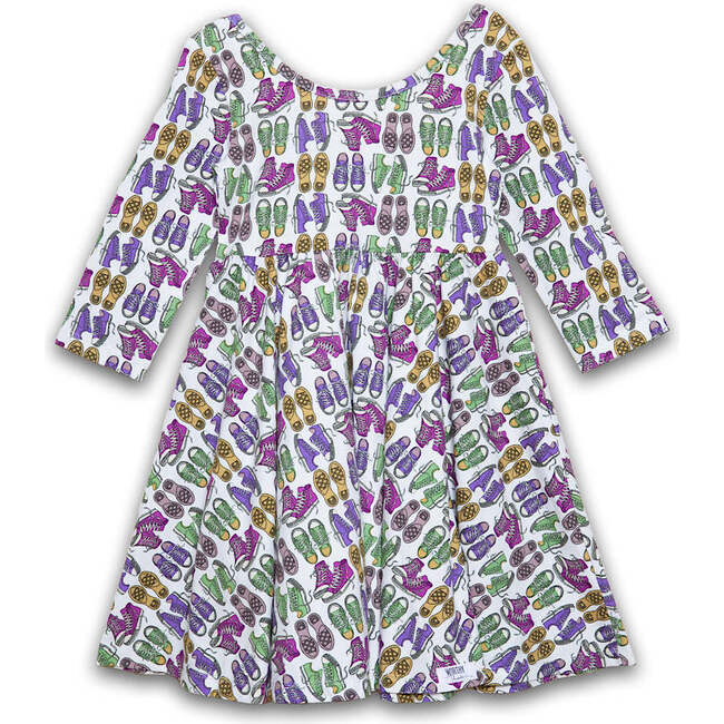 Twirly Dress in Sneakers