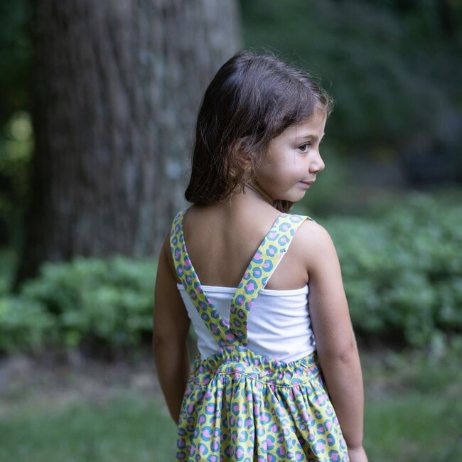 Pinafore Dress in Cheetah