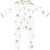 Zippered Footie, Wildflower - Footie Pajamas - 1 - thumbnail