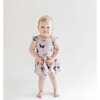 Twirl Bodysuit Dress, Blush Butterfly - Dresses - 2