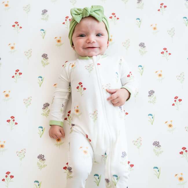 Zippered Romper, Wildflower - Rompers - 3