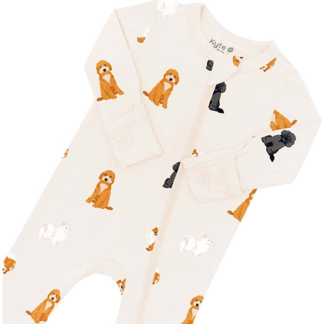 Zippered Romper, Fluffy Dog
