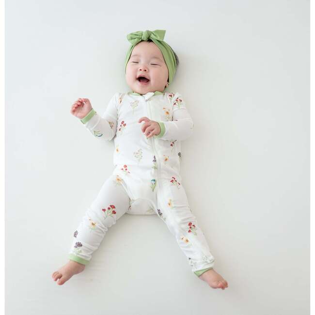 Zippered Romper, Wildflower - Rompers - 4
