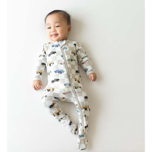 Zippered Footie, Fast and Furious - Footie Pajamas - 3