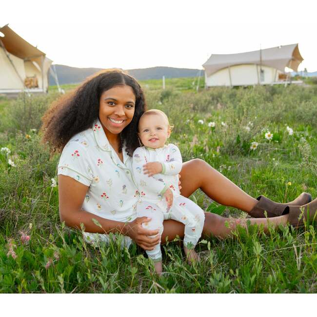 Zippered Romper, Wildflower - Rompers - 5