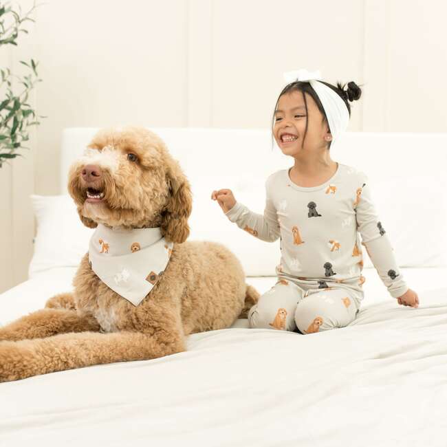 Toddler Pajama Set, Fluffy Dog - Pajamas - 3
