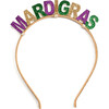 Mardi Gras Tiara Headband, Multi - Hair Accessories - 1 - thumbnail