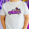 Mardi Gras Truck Patch Short Sleeve T-Shirt, Ash - T-Shirts - 3