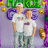 Mardi Gras Truck Patch Short Sleeve T-Shirt, Ash - T-Shirts - 4