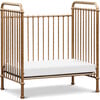 Abigail 3-in-1 Convertible Mini Crib, Vintage Gold - Cribs - 5 - thumbnail