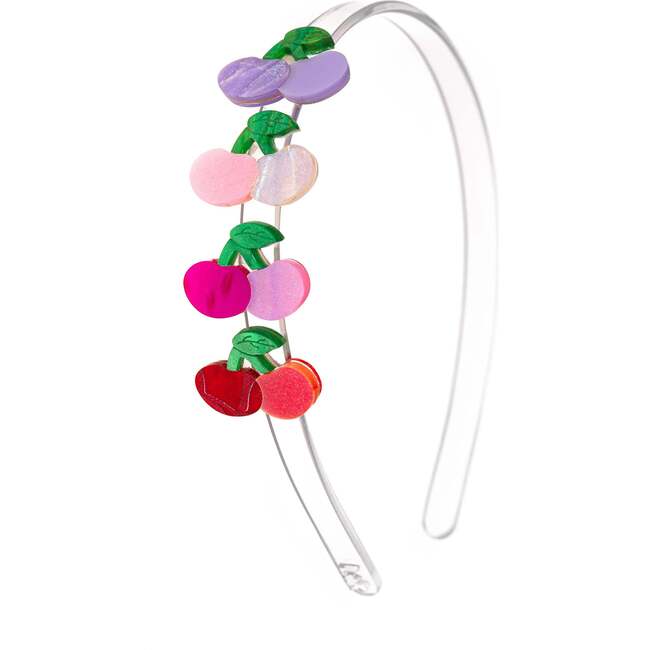 Cherry Pink and Lilac Shades Headband