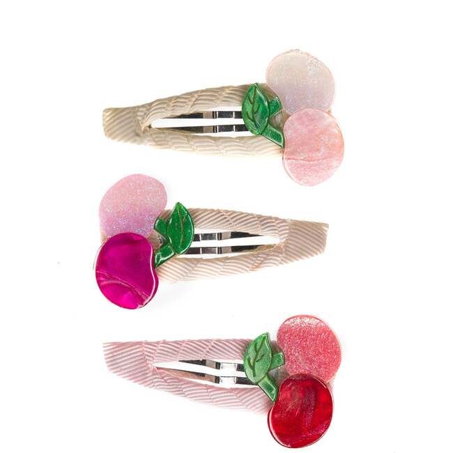 Cherry Pink Shades Snap Clips