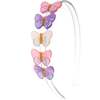 Butterflies Shimmer Lilac Shades Headband - Headbands - 1 - thumbnail