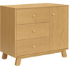 Hudson Modern 3-Drawer Dresser in Honey - Dressers - 1 - thumbnail