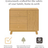 Hudson Modern 3-Drawer Dresser in Honey - Dressers - 2