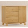 Hudson Modern 3-Drawer Dresser in Honey - Dressers - 4