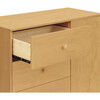 Hudson Modern 3-Drawer Dresser in Honey - Dressers - 6