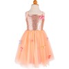 Butterfly Bliss Dress, Peach - Costumes - 1 - thumbnail