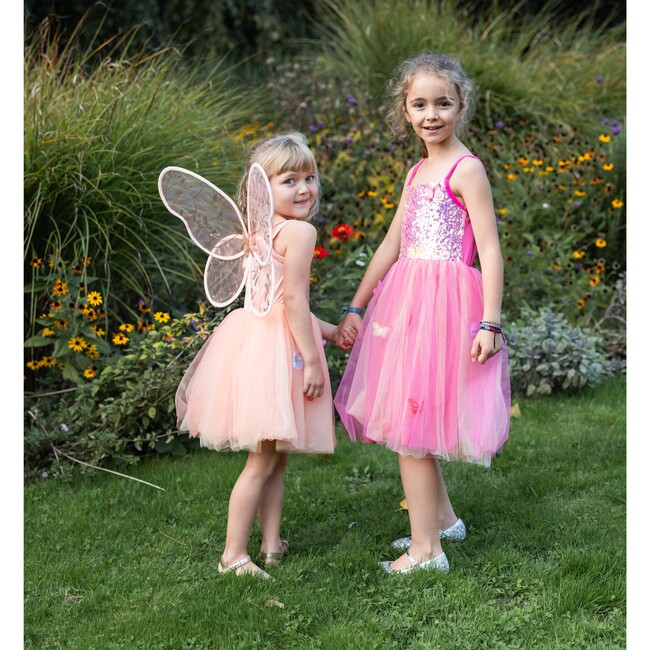 Butterfly Bliss Dress, Hot Pink