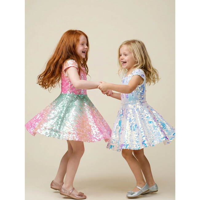 Sorbet Swirl Skater Dress