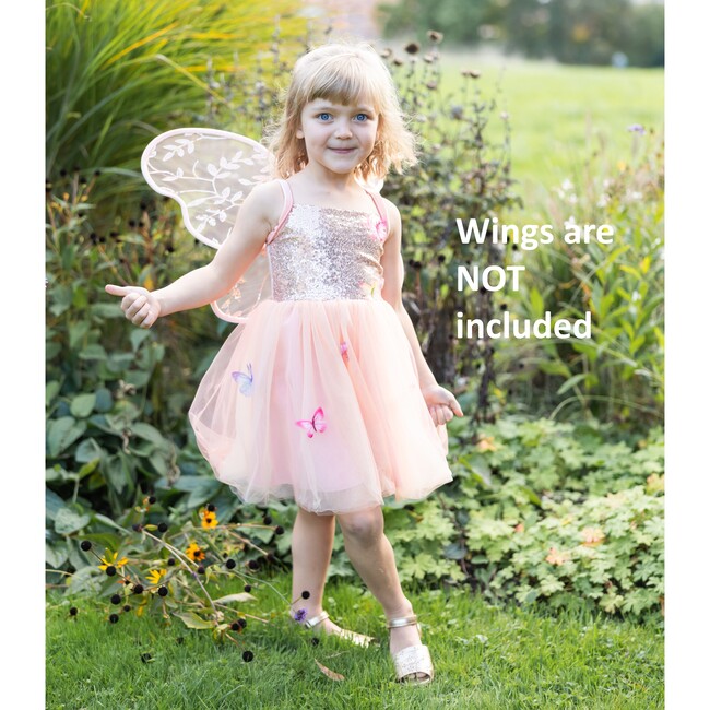 Butterfly Bliss Dress, Peach - Costumes - 3