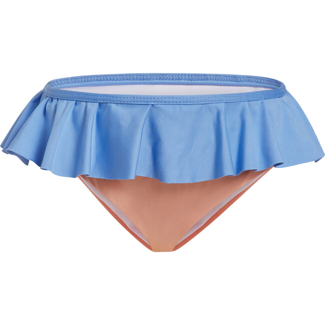 Ruffled Bikini Bottom Duo, Salmon Sky (Set Of 2)
