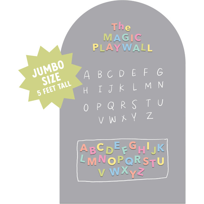 Jumbo Playwall - Stone Grey