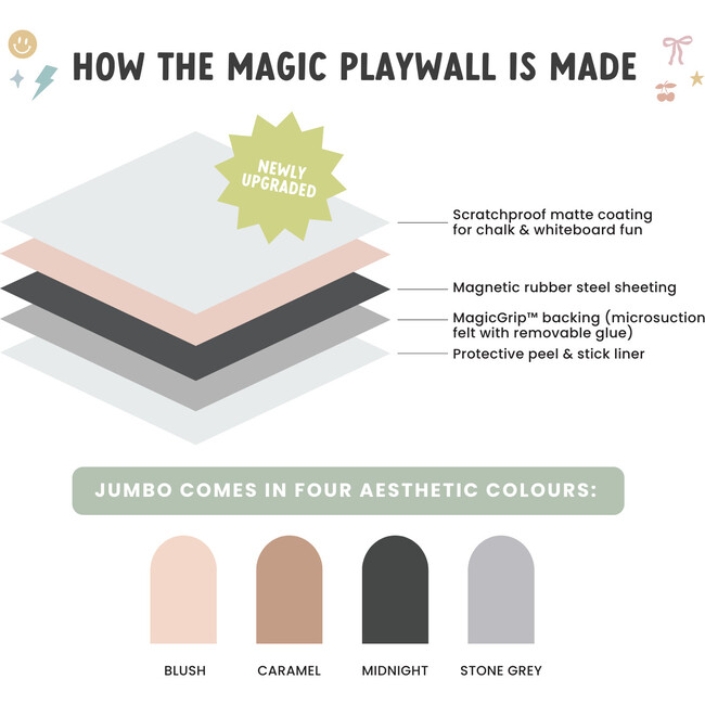 Jumbo Playwall - Midnight - Developmental Toys - 3