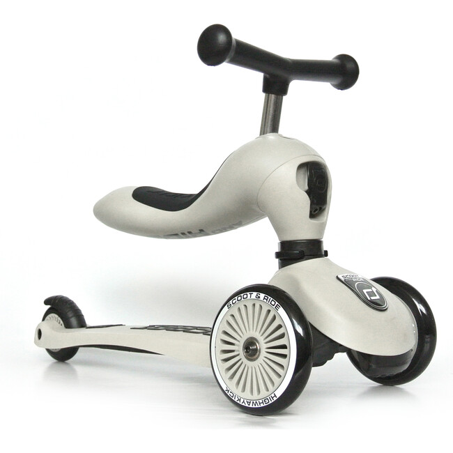 Scoot and Ride Highwaykick 1 Scooter and Ride On - Ash