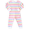 Rainbow Stripe 2-piece Pajama - Pajamas - 1 - thumbnail