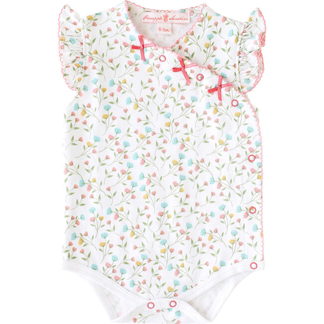 Pink Arabella Onesie with Bows