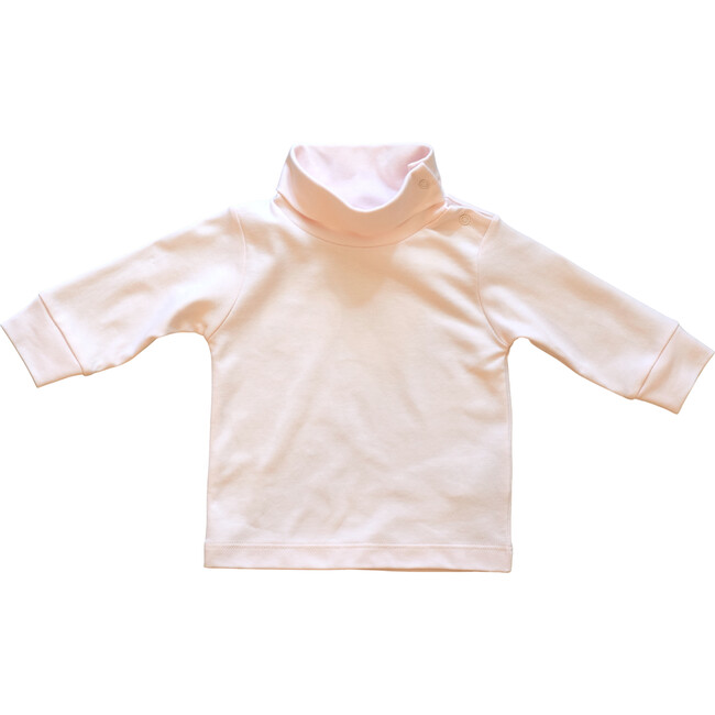 Solid Peach Turtleneck