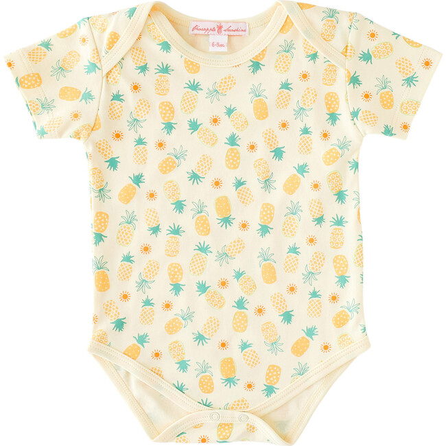 Pineapple Print Onesie