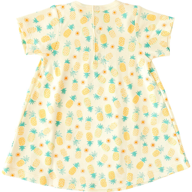 Pineapple Print Swing Dress