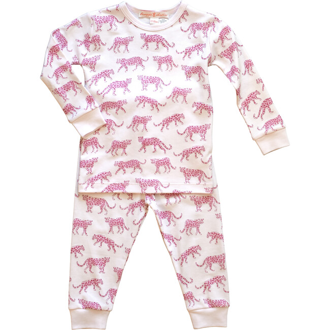 Pink Cheetah Pajama Set