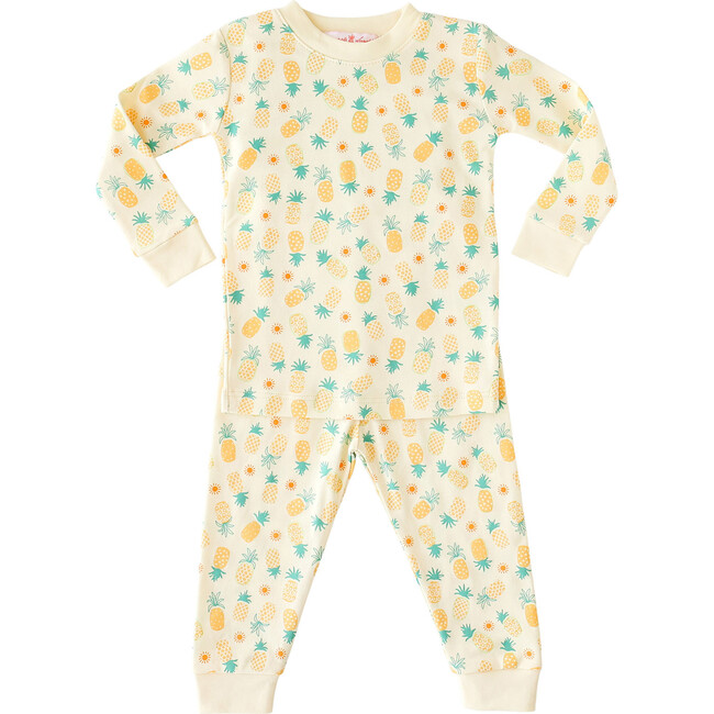 Pineapple Print 2-Piece Pajama