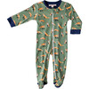 Green Fox Footie - Footie Pajamas - 1 - thumbnail