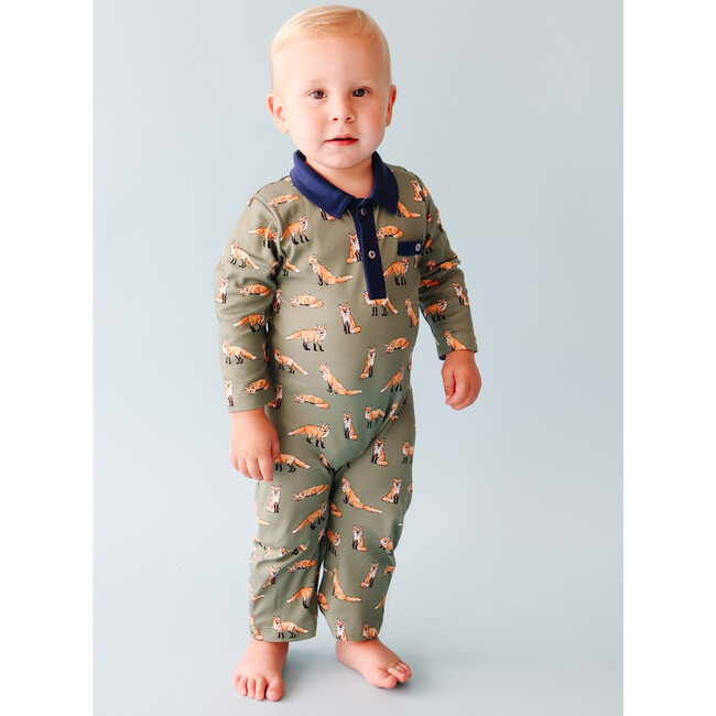 Green Fox 2-Piece Pajama