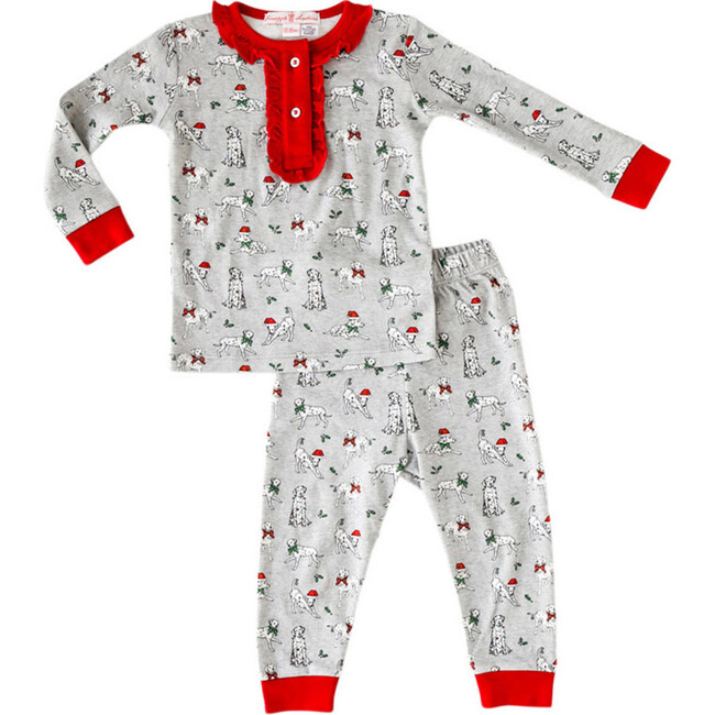 Holiday Dalmatian 2-Piece Pajama