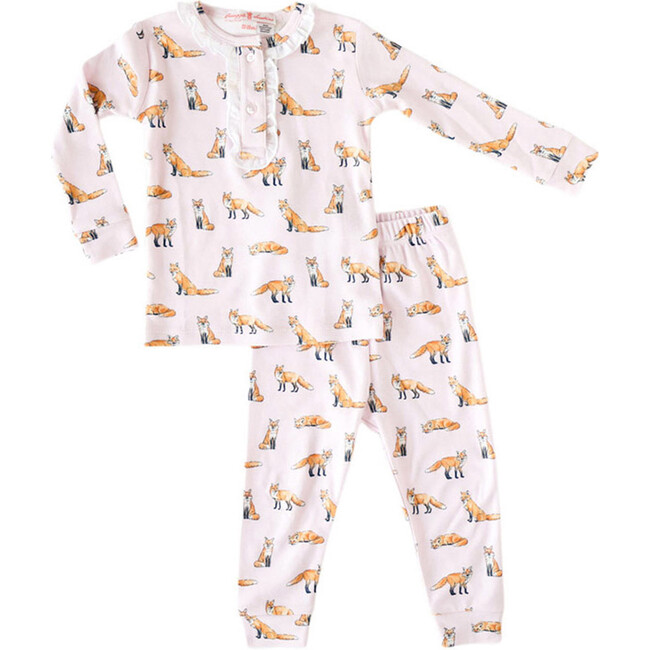 Pink Fox 2-Piece Pajama