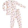 Pink Fox 2-Piece Pajama - Pajamas - 1 - thumbnail