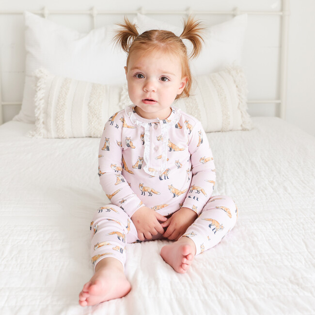 Pink Fox 2-Piece Pajama
