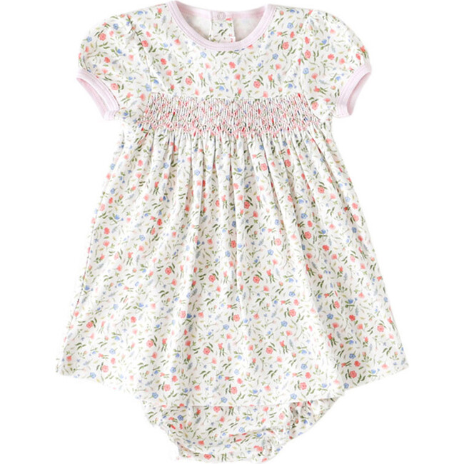 Pink Madison Smocked Dress