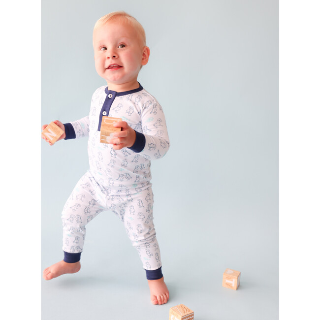 Puffin Print 2-Piece Pajama